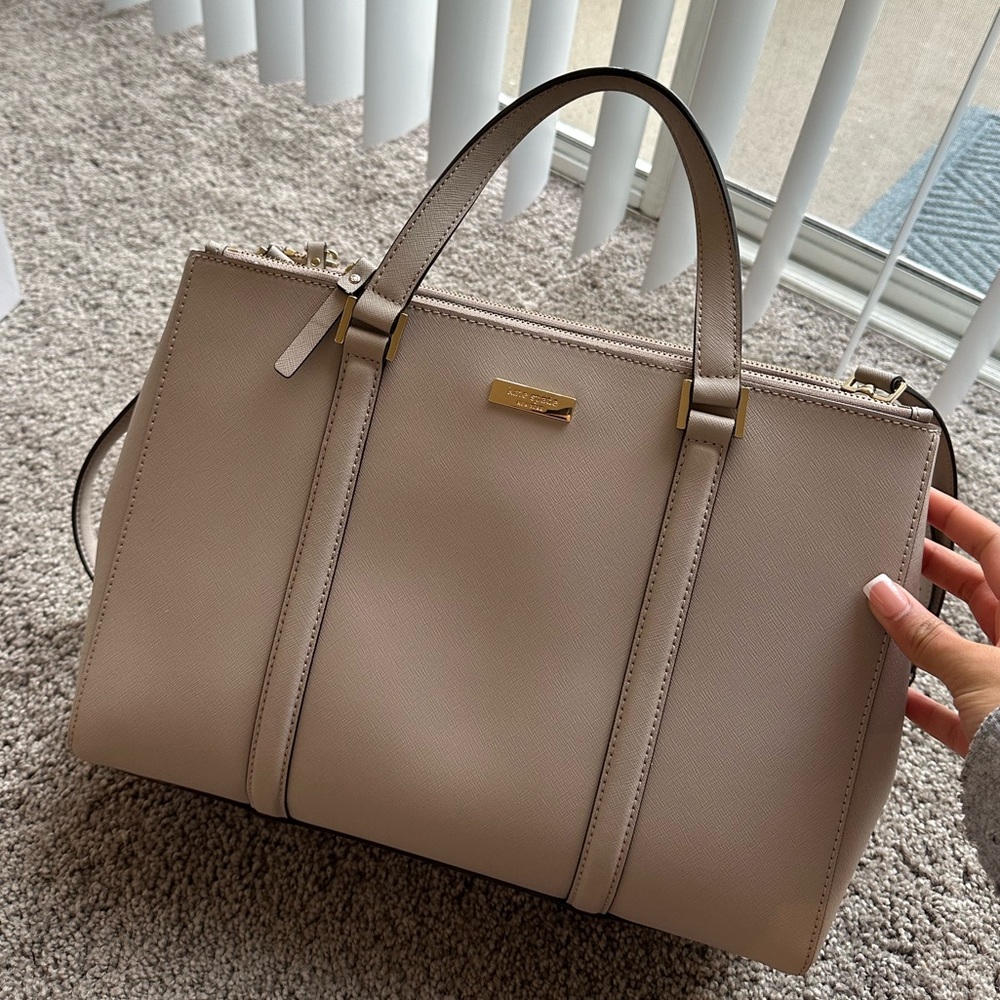 Taupe Kate Spade Purse